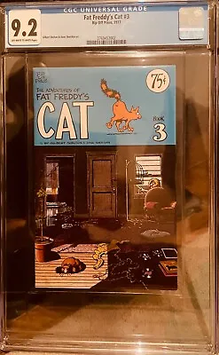 Fat Freddy's Cat 3: Gilbert Shelton RIP OFF PRESS 1st Print 1977 • £155