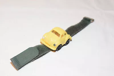 Vw Volkswagen Beetle Kafer Watch Uhr Black Belt Excellent Rare Selten • $15.59
