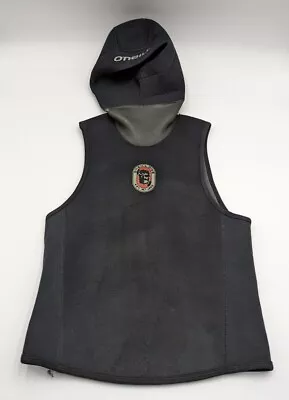 O'NEILL Hooded Wetsuit Vest Neoprene Black Small 77131  (D3) • $29.99