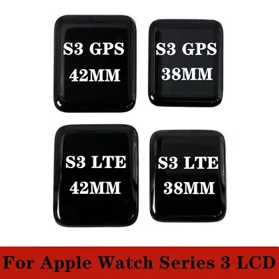 OEM For Apple Watch Series 3 38mm 42mm GPS LTE LCD Screen Digitizer Replacement • $70.67