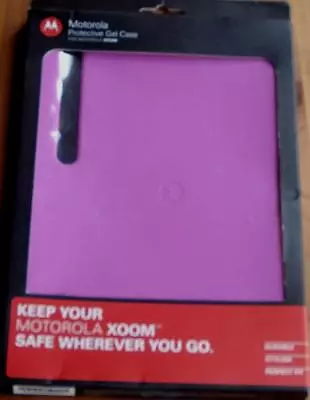 Motorola Xoom Protective Gel Case - BRAND NEW IN PACKAGE - GREAT PINK COLOR • $19.99