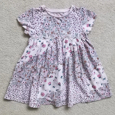 £3 • Buy Next Baby Girls Pink Floral Tunic Dress 12-18 Months