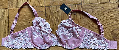 WACOAL INSTANT ICON UNDERWIRE BRA; Size 34G Rose Combo New • $35.90