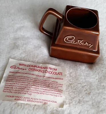 £7.80 • Buy Vintage Unused Cadburys Drinking Chocolate Collectable Mug And Compliment Slip