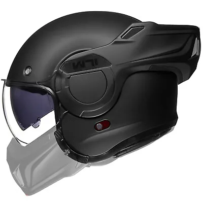 ILM Pre-Owned Vintage Full Face Modular Motorcycle Helmet Adult 180° Flip Up DOT • $68