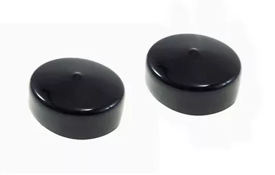 2 Pack 2-1/4  Round Vinyl Cap-Fits 2-1/4  To 2-5/16 - 3/4  Tall    VC-2.25-3/4-B • $6.25