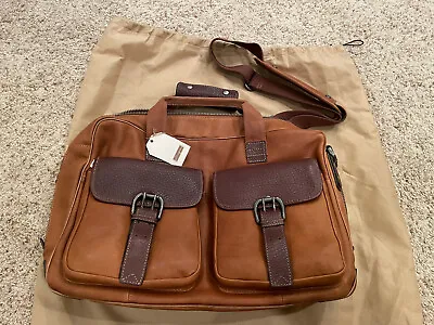 Ellington Stratford Brown Briefcase/Messenger Shoulder Bag - NEW With Tags • $85