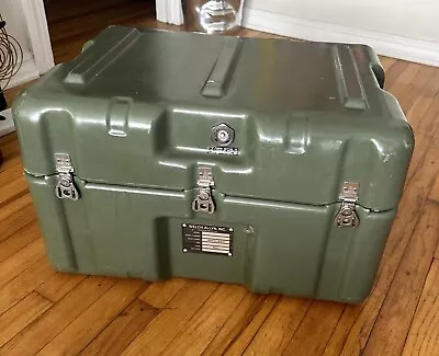 Hardigg Case Pelican Medchest Military Footlocker Case Weather Tight • $75