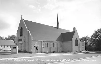 Brookings South Dakota~Mt Calvary Lutheran Church~House~1950s Real Photo~RPPC • $7.50