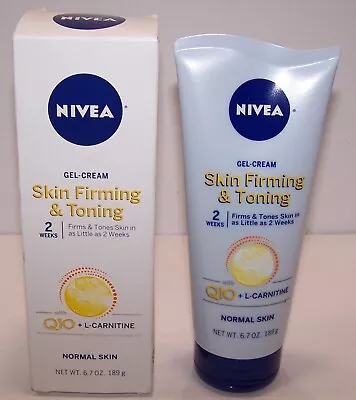 NIVEA Skin Firming And Toning Body Gel-Cream With Q10 6.7 Oz Tube • $17