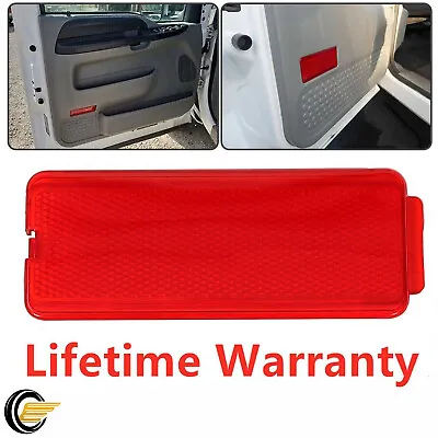 For 1999-2007 Ford F250 F350 Super Duty Inside Front Or Rear Door Red Reflector • $5.66