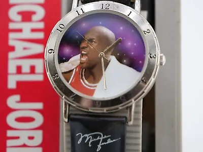 Michael Jordan Original 1990s Wilson Wristwatch And Case Collectible Vintage • $15.61