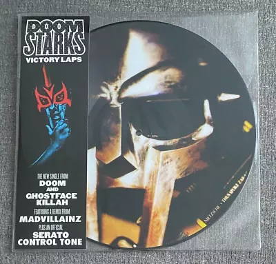 MF DOOM GHOSTFACE KILLAH DoomStarks Victory Laps 12  Madvillain Picture Disc • $95