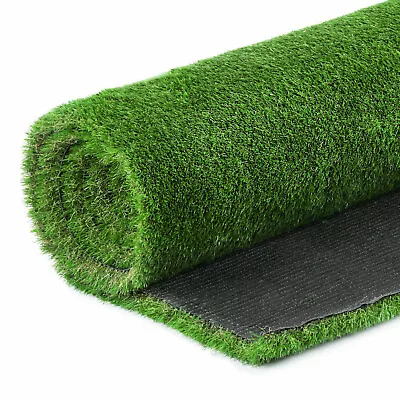 40mm Deluxe Artificial Grass Cheap High Quality Astro Lawn Fake Green Turf Roll • £41.96