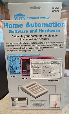 X 10 Home Automation System Interface With Software And Connecting Cable New X10 • $125