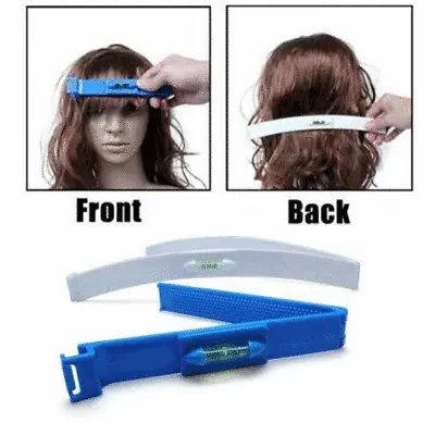 DIY Professional Bangs Hair Trim Trimmer Cutting Clip Comb Hairstyle Typing Tool • £4.79