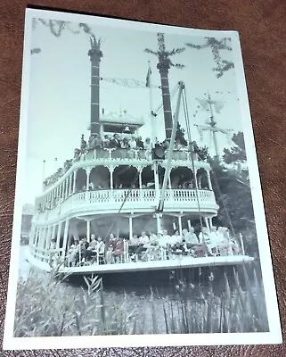 5 X 7 Color Mark Twain Disneyland Souvenir Photograph Show Boat River Boat 1969 • $24.29