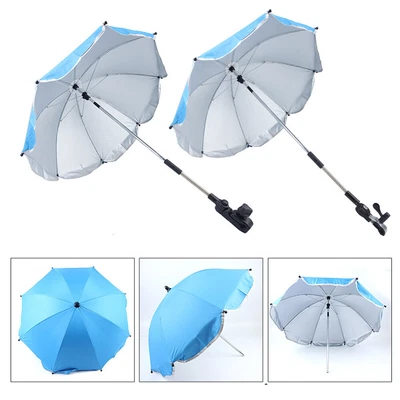 $25.41 • Buy Flexible Arm Baby Umbrella Sun Shade Detachable Pushchair Adjustable