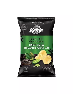 Kettle Native Finger Lime & Tasmanian Pepper Leaf 150g • $7.95