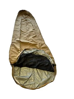 CSG Large Tan Bivi Bag With Insect Screen Waterproof Shelter Bivvy Bag Shelter • $229