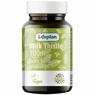 Lifeplan Milk Thistle 100mg 90 Tablets • £12.99