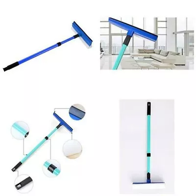 £6.77 • Buy Telescopic Cleaner Squeegee Wiper Glass Sponge Long Handle Extendable