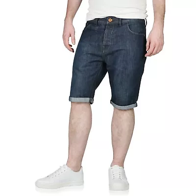 £8.99 • Buy Mens Denim Shorts Stretch Slim Fit Half Jeans Summer Casual Skinny Pants Ex NEXT
