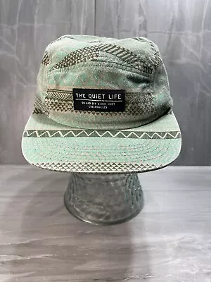 The Quiet Life Panel Hat Samoan Island Print On And Off Since 1997 Los Angeles • $29.99