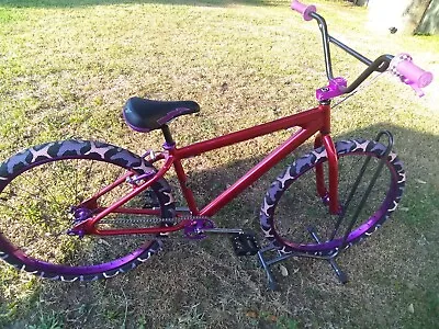 Se Bikes Red Anno With Purple Pauls Ruf Neck Redline Primo Shadow Quadangle Pk • $2750