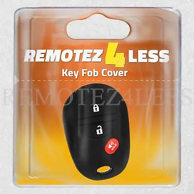 Key Fob Cover For 2007-2017 Toyota Tundra Remote Case Rubber Skin Jacket • $6.95