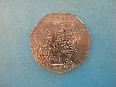 RARE BRITISH  2006 50p (fifty Pence) Coin. VC Victoria Cross 150th Anniversary • £1.50