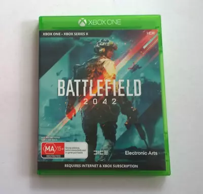 Super Clean  Microsoft  Xbox 1 One Battlefield 2042   🇦🇺 🇦🇺 🇦🇺 • $13