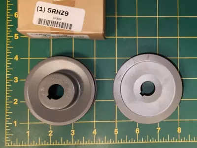 $15.50 • Buy TB Wood's 5RHZ9 5/8 X3  Fixed Bore 1 Groove V-Belt Pulley 3.05   AK30x5/8 Iron