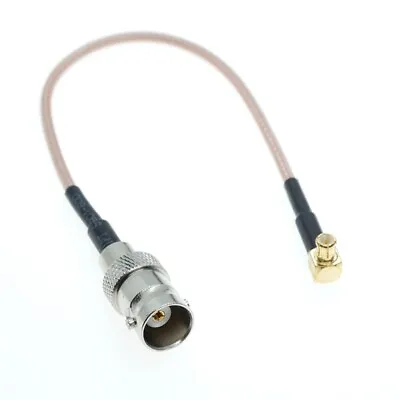 RG316 Cable BNC Female To MCX MALE Right Angle Coax Low Loss Jumper RF Pigtail • $4.39