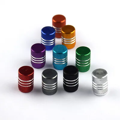 4x Metal Spike Wheel Tire Valve Stem Caps For Car/Bike/Truck Dust Cover 8-Color • $4.99