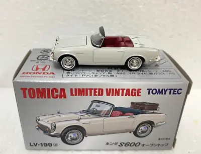 1:64 Tomica Limited Vintage Honda S600 Open Top Ivory Luggage Rack JDM Model Car • $34.80