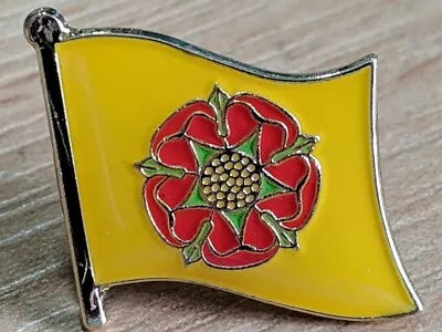 ** LANCASHIRE ** County Metal Lapel Pin Badge *NEW* MIX & MATCH BUY 3 GET 2 FREE • £2.89