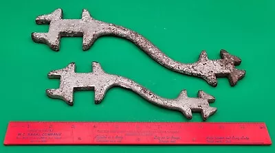 Early 1900's LOT OF TWO Antique WRENCHES - Galvanized Or Original Paint? • $9.99