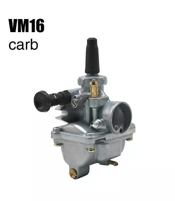 Motorcycle Mikuni VM16 Carburetor Carb For Honda Kawasaki Dirt Bike ATV • £27.43