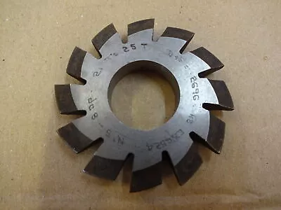 8DP No.5 14 1/2 Degree Gear Involute Cutter Dividing Head1  Less Keyway • £24