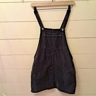 Topshop Moto Kids Suspender Shorts Black Medium • $14.17