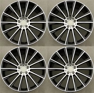 SET(4) 20x8.5/9.5 5X112 WHEELS Fit BENZ S400 S600 E350 E420 E550 S430 S500 S550 • $997.25