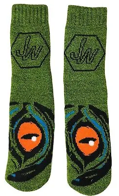 JURASSIC WORLD Plush Slipper Socks W/Gripper Soles Ages 4-8 (Shoe Size 9-2) NWT • $10.99