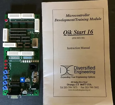 PIC Qik Start 16 Microcontroller Development/Training Module • $18.21