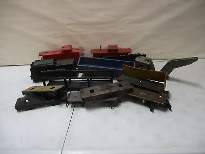 Marx Rolling Stock Parts Lot With New York Central Boom Crane • $29.99