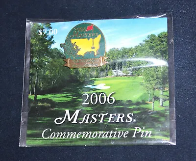 2006 Masters Golf Commemorative Pin - Phil Mickelson Wins NIP • $12.95