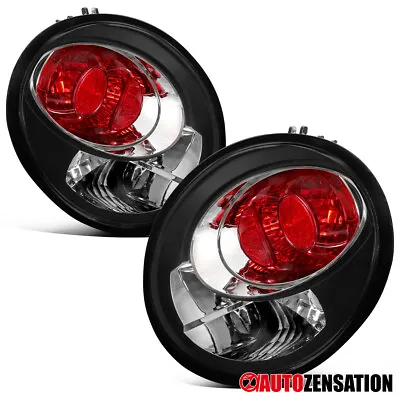 Fit 1998-2005 Volkswagen Beetle Black Tail Lights Rear Brake Parking Lamps 98-05 • $58.99