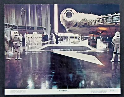 Rare Original Star Wars Movie Lobby Poster/Card 1977  Luke/R5-D4 Droid/ R2-D2. • $199.95
