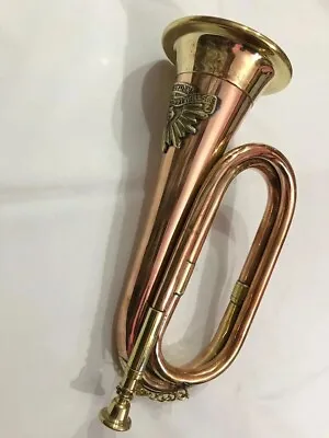Bugle Brass & Copper Vintage Instruments Australian Military Commonwealth Forces • $47.70
