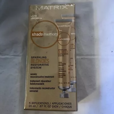 Matrix Shade Memory Sparkling Blondes Restorative System 5x0.67fl • $24